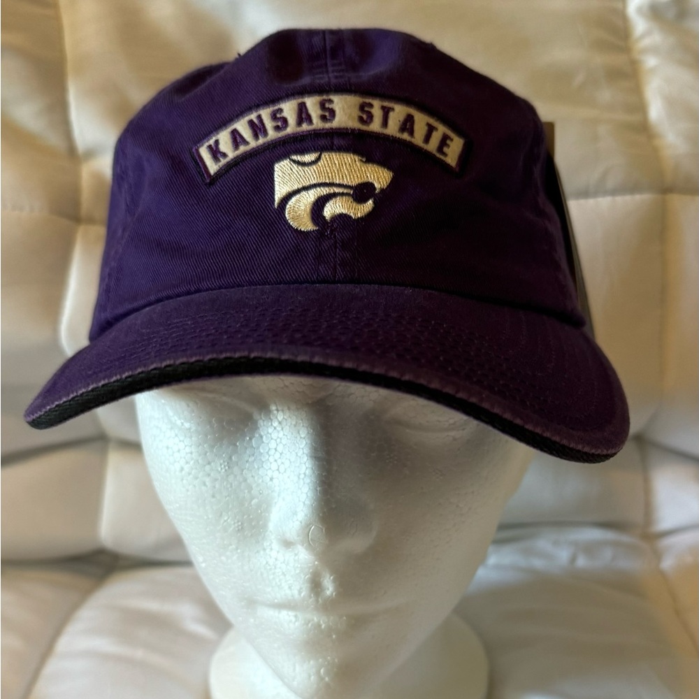 Kansas State Wildcats purple adjustable hat. New with tags.